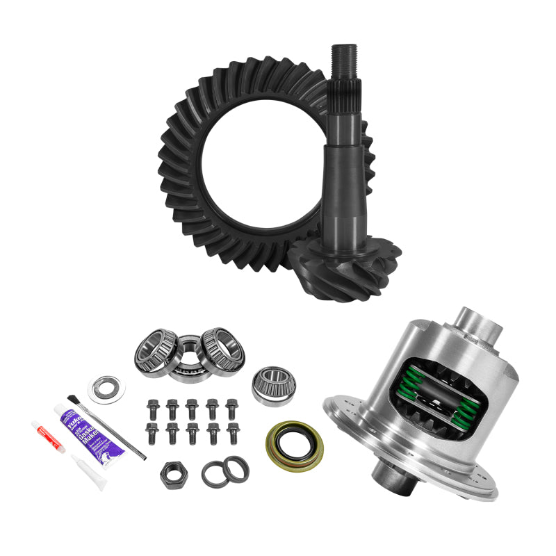 Yukon Gear & Axle YGK2208 8.25in/213mm CHY 4.11 Rear Ring & Pinion Install Kit 29 Spline Positraction