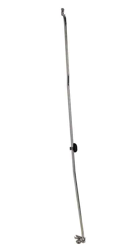 Kentrol 30594 Hood Prop Rod for 2007-2018 Jeep Wrangler JK - Polished Silver
