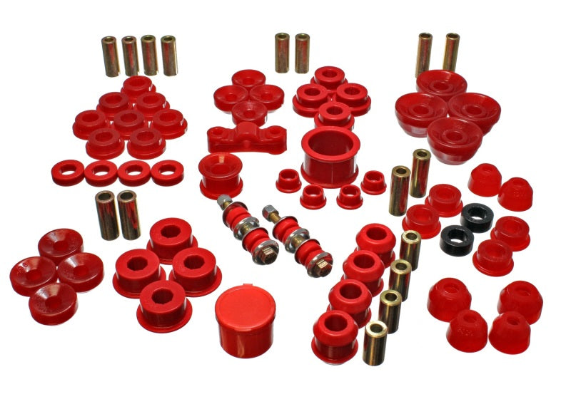 Energy Suspension for 90-93 Integra Red Hyper-Flex Master Bushing Set 16.18104R