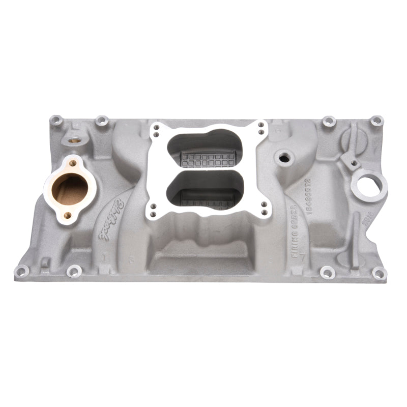 Edelbrock 2516 Manifold SBC Performer RPM Vortec Marine As-Cast