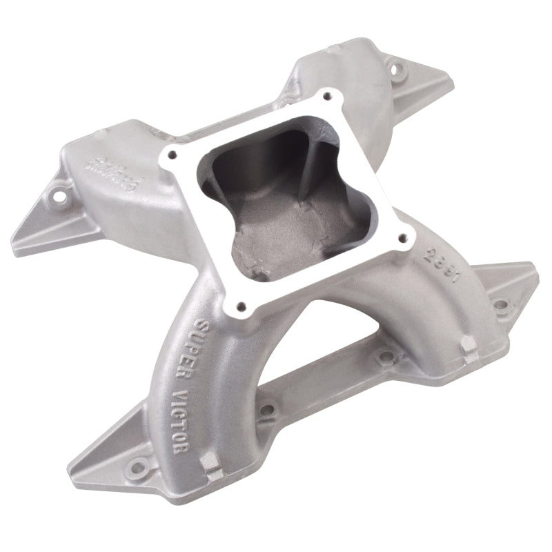 Edelbrock 2893 Intake Manifold Super Victor Chrysler 440 Max Wedge Dominator (4500)
