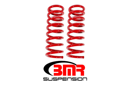 BMR 1964-1972 A-Body Front Lowering Springs (1.0in Drop) - Red