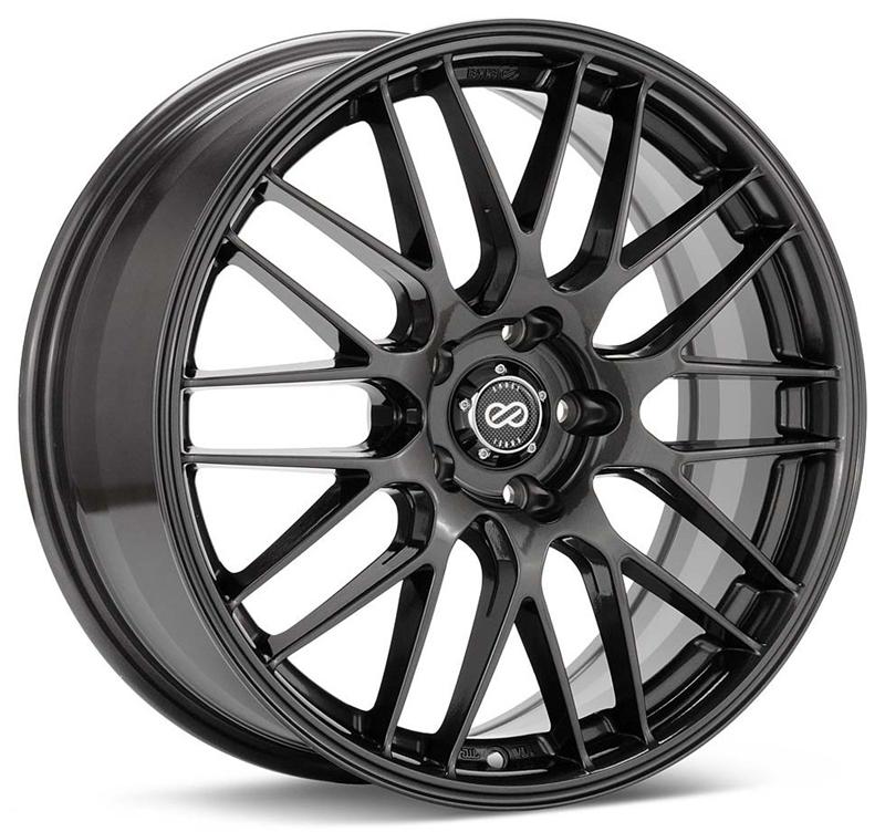 Enkei EKM3 18x8 5x112 Bolt Pattern 45mm Offset 72.6 Bore Dia Performance Hyper Silver Wheel