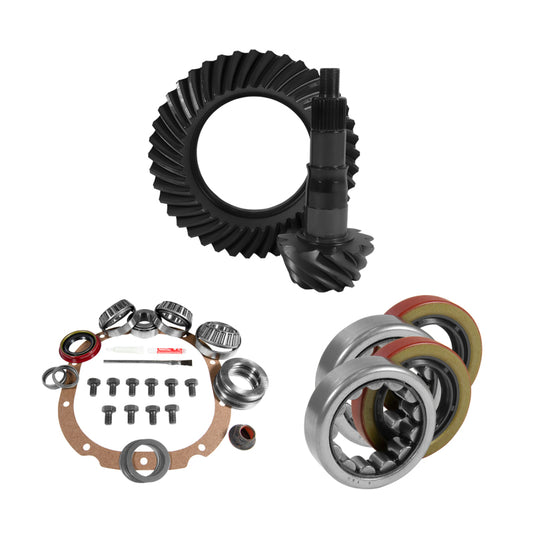Yukon Gear & Axle YGK2218 8.8in for Ford 3.73 Rear Ring & Pinion Install Kit 2.25in OD Axle Bearings and Seals