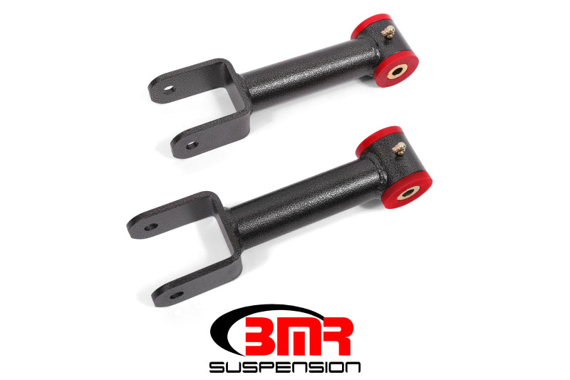 BMR 1979-2004 Fox Mustang Non-Adj. Upper Control Arms (Polyurethane) - Black Hammertone