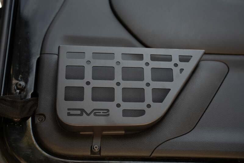DV8 Offroad 2011-2018 Jeep Wrangler JK Slim Front Door Molle Pockets - #MPJK-07