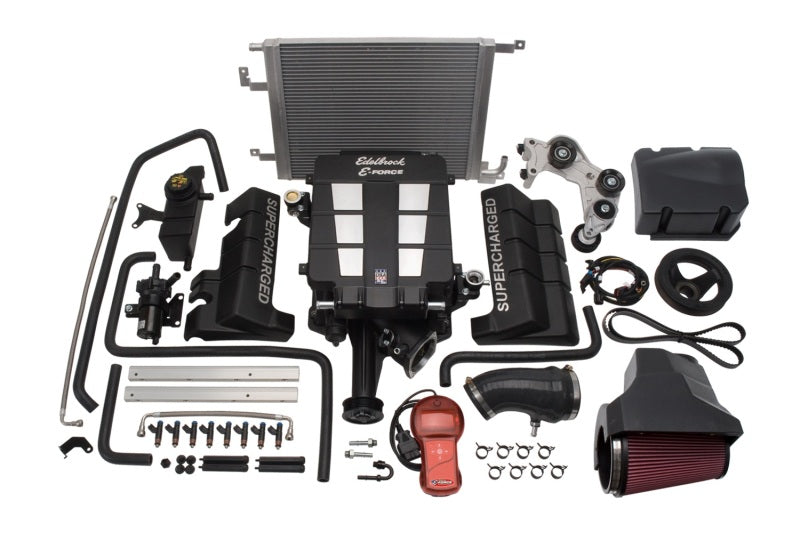 Edelbrock 1536 Supercharger Stage 1 - Street Kit 2005-2010 Chrysler Lx and Lc 6.1L Hemi with Tuner