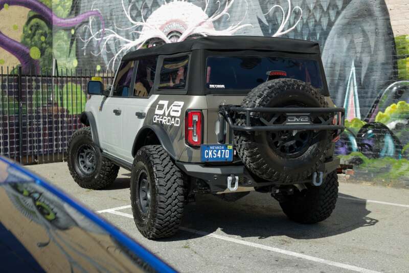 DV8 Offroad 2021+ Ford Bronco Competition Series Rear Bumper - #RBBR-05