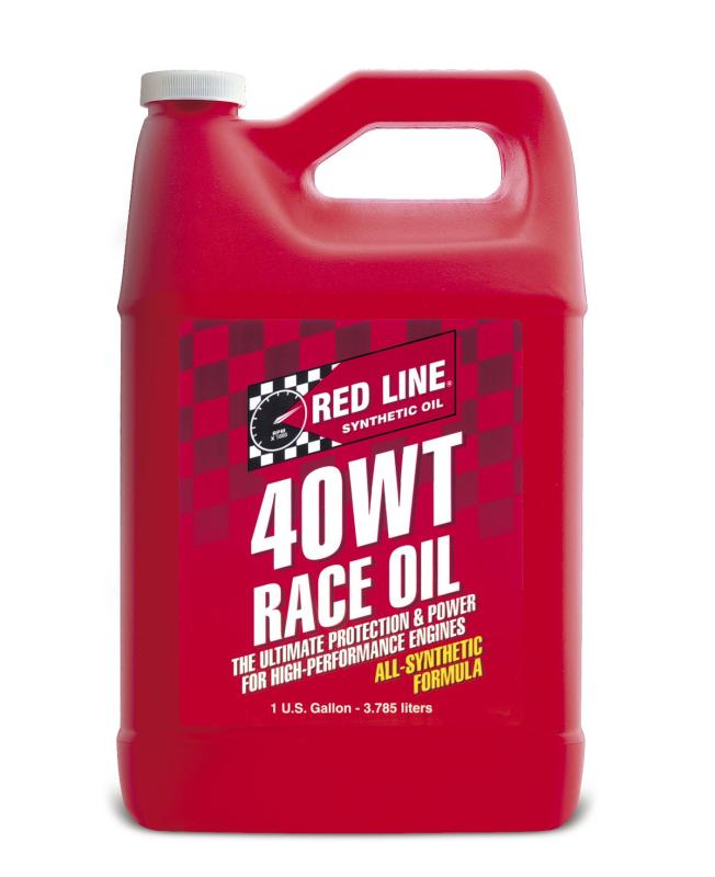 Red Line 10405 40WT Race Oil - Gallon (4 Pack)