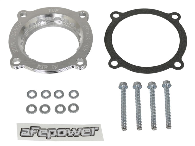 aFe Silver Bullet Throttle Body Spacer 2018+ Jeep Wrangler (JL) V6 3.6L - #46-35008