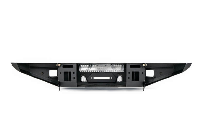 DV8 Offroad 2021+ Ford Bronco Front Bumper Winch Capable w/ Optional Bull Bar/Aux Light Opening - #FBBR-01