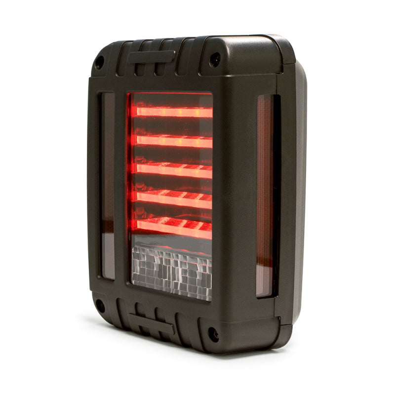 DV8 Offroad 07-18 Jeep Wrangler JK Horizontal LED Tail Light - #TLJK-01