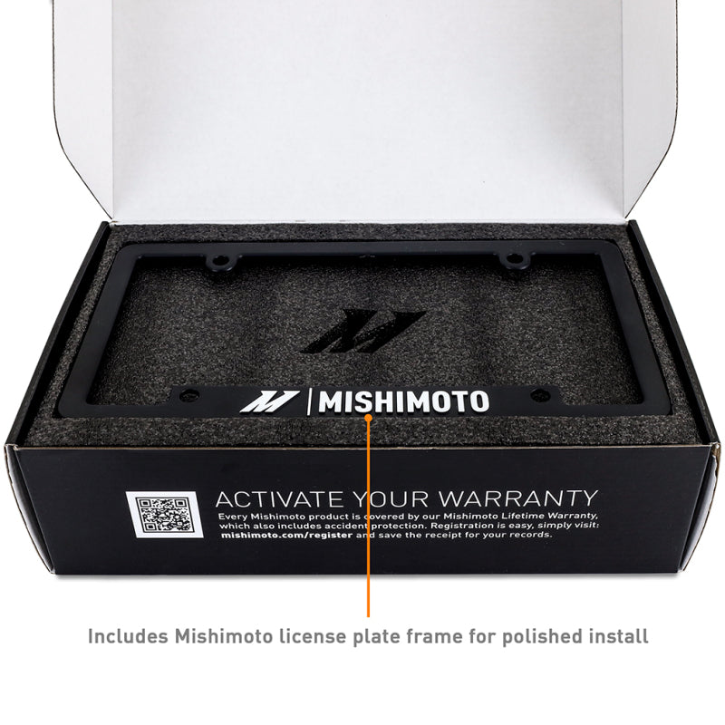 Mishimoto 24+ Ford Mustang 2.3L EcoBoost License Plate Relocation Kit - #MMLP-MUS4-24