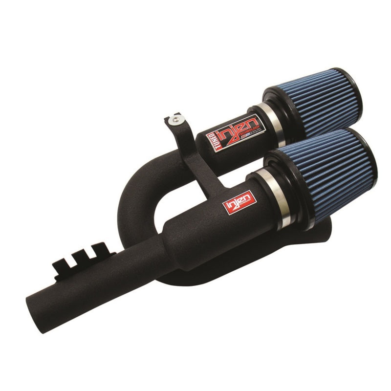 Injen 07-09 335i E92 / 08-09 135i E82 3.0L L6 Twin intake Wrinkle Black Short Ram Intake - #SP1125WB