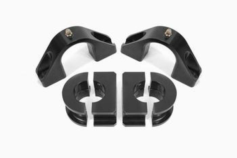 BMR Universal 1.25in Delrin Bushing Kit (For Billet Sway Bar Mounts) (Billet Mounts Included) - Black