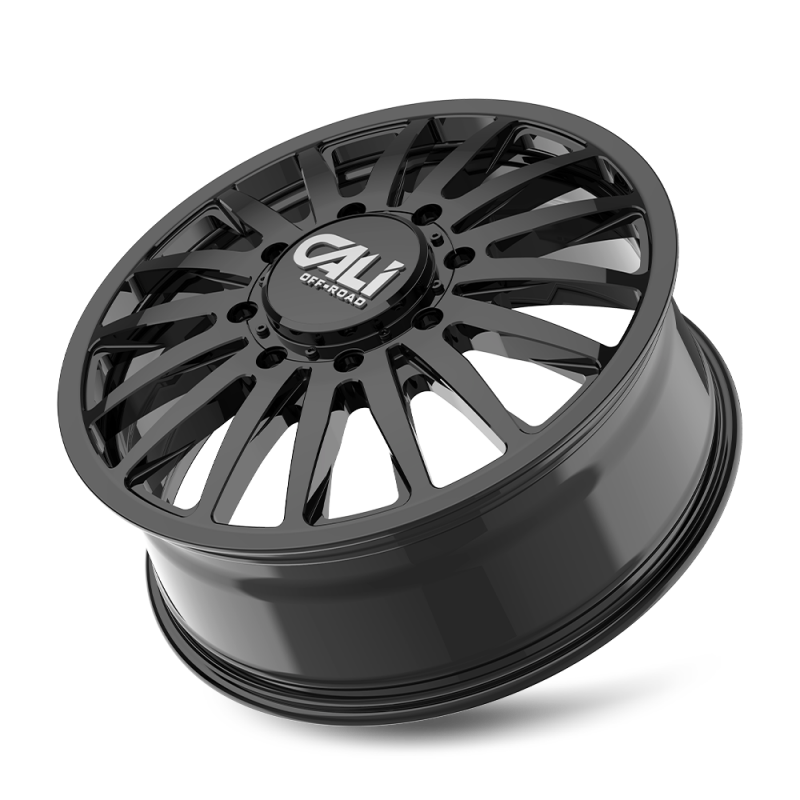 Cali Off-Road Summit Dually Front 22x8.25 8x200 115mm Gloss Black Wheel 9110D-22877GBF115