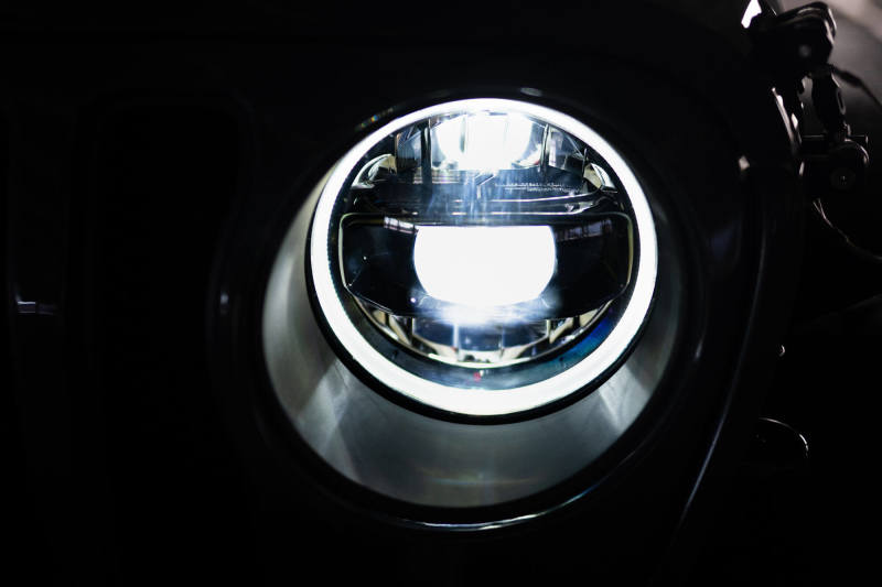 DV8 Offroad 18-22 Jeep Gladiator Wrangler LED Projector Headlights - #HLCJL-02