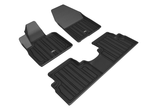 3D MAXpider Elitect Front & Rear Floor Mats for 2019-2020 Hyundai Santa Fe