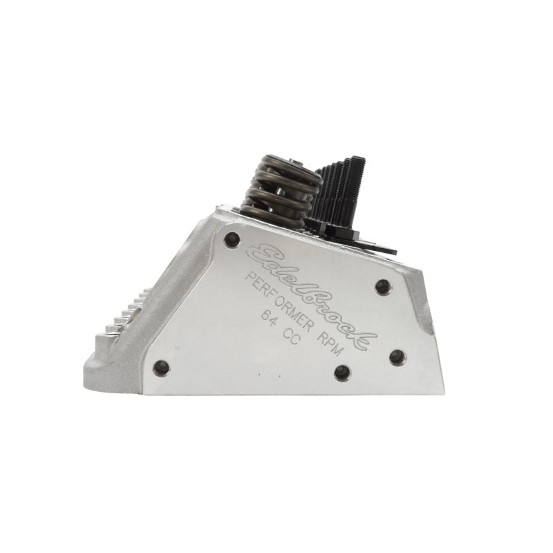 Edelbrock 60999 Single Performer RPM SBC 64cc Angle Head Competition