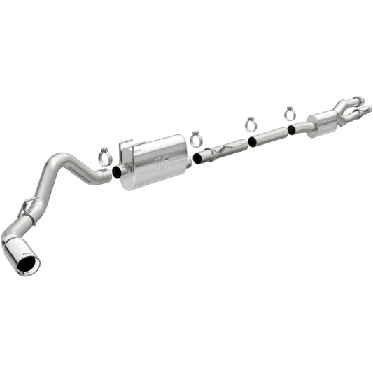 MagnaFlow 19530 2020 Ford F250/F350 3.5in Street Series Cat-Back Exhaust Rear Passenger Exit-Polished Tip - #19530