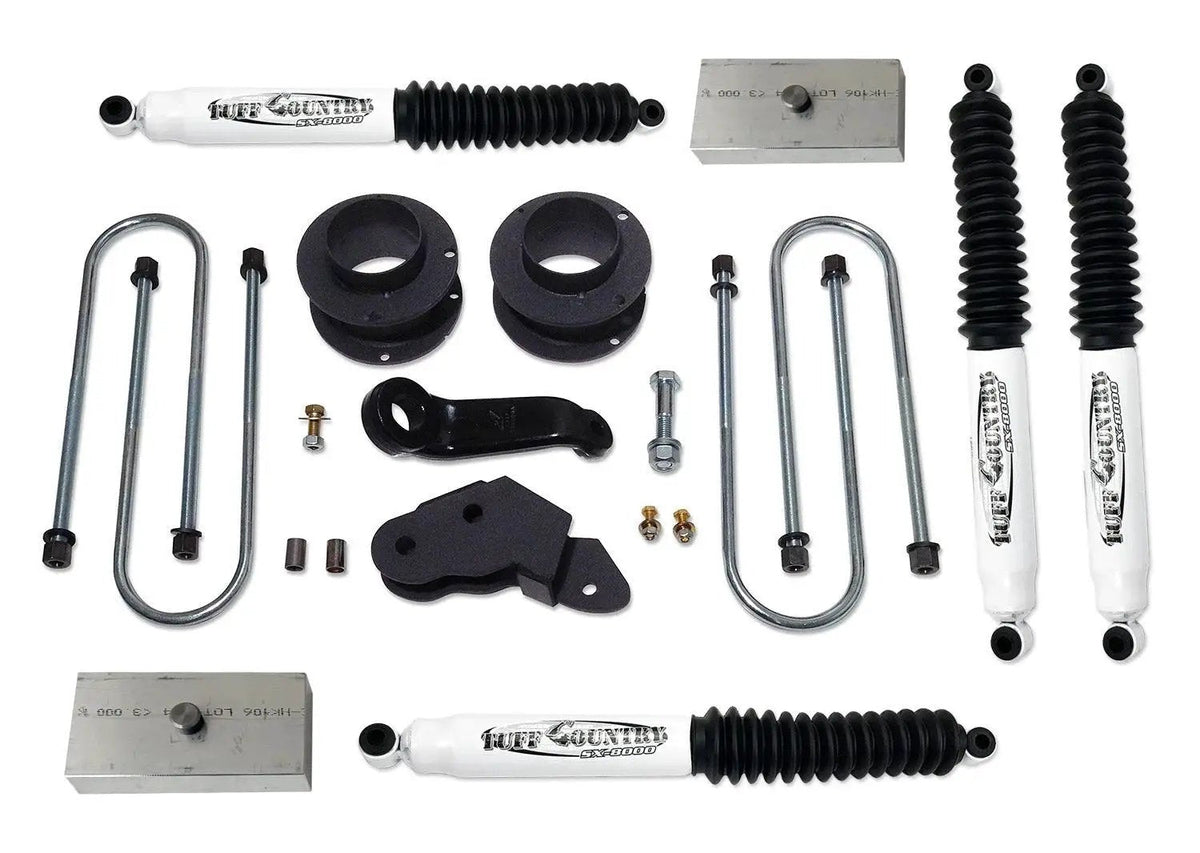 Tuff Country 33119KN 3in Lift Kit SX8000 for 2013-2018 Dodge Ram 3500 4WD