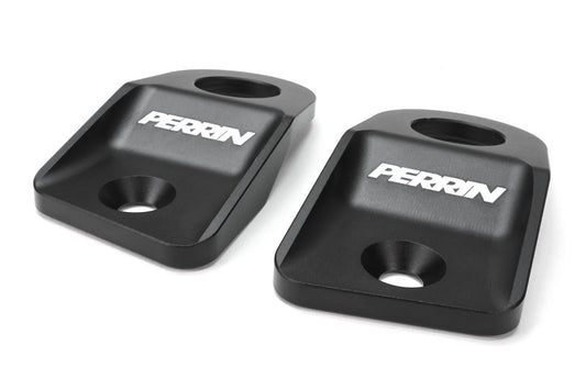 PERRIN 15-21 Subaru WRX/STI / 13-17 Crosstrek / 12-16 Impreza Upper Radiator Bracket Set - Black