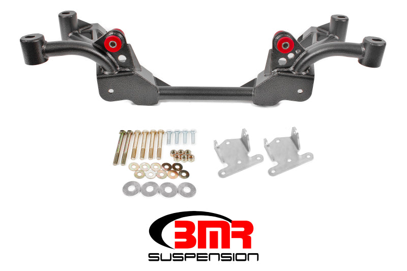 BMR 1982-1982 3rd Gen F-Body K-Member with SBC/BBC Motor Mounts and STD. Rack Mounts - Black Hammertone