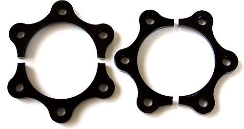 BLOX Honda S2000 Racing Half Shaft Spacers - Black (Recommended for vehicles lowered 1.25in or more) BXDL-00101-BK
