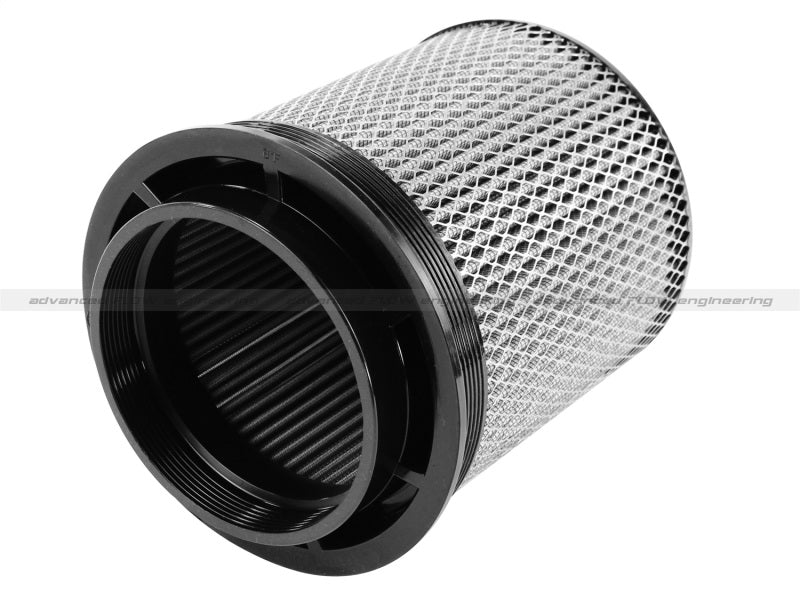 aFe MagnumFLOW Air Filter Pro DRY S 6in Flange x 8 1/8in Base/Top (INV) x 9in H - #21-91059