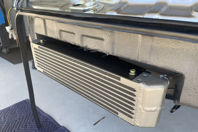 CSF 8201 Universal Dual-Pass Oil Cooler - M22 x 1.5 Connections 22x4.75x2.16