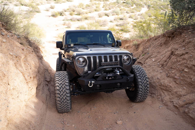 DV8 Offroad 18-22 Jeep Gladiator JT Cowl Light Bar Bracket - #LBJL-04