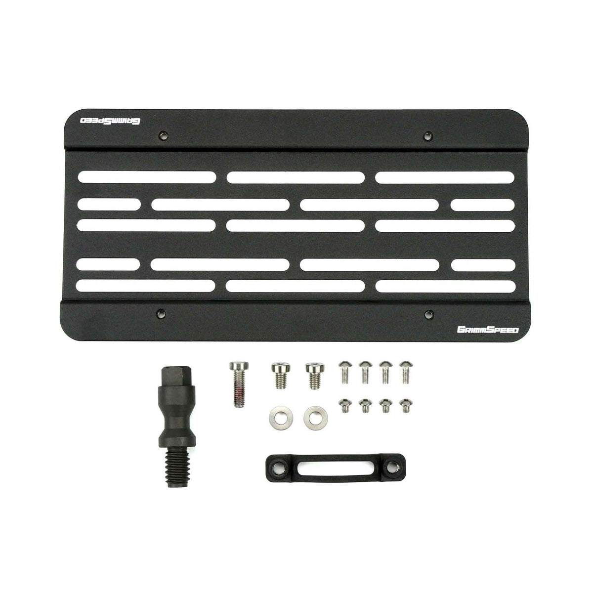 GrimmSpeed GRM094070 for 2016+ Ford Focus RS License Plate Relocation Kit