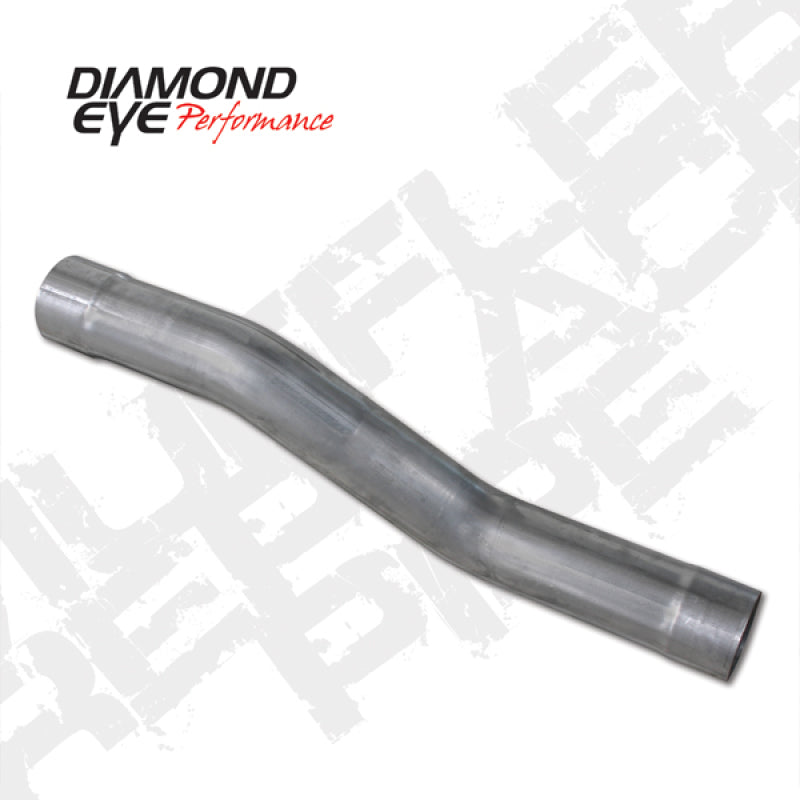 Diamond Eye 510216 4in Muffler Delete Pipe - 2004-2007 Dodge Ram 2500/3500 | Aluminized