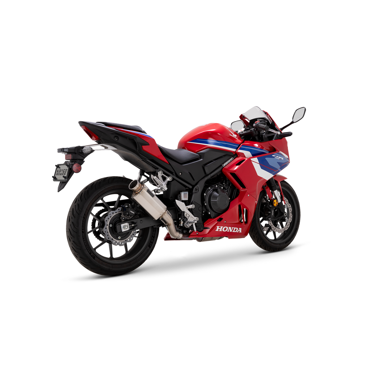 Vance & Hines 34601 VS-6 Slip-Ons Brushed for 2022-2023 Honda CB500F/CBR500R