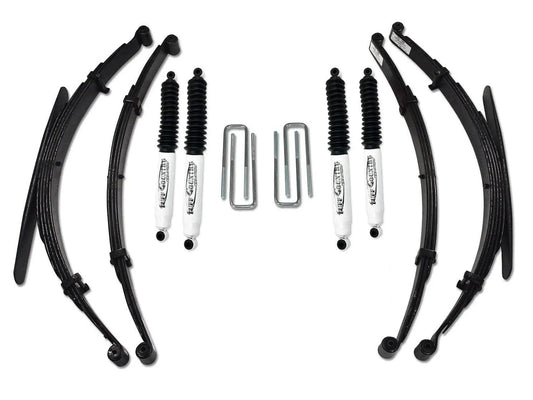 Tuff Country 34701KN 4in Lift Kit with Rear Springs SX8000 for 1969-1993 Dodge Ramcharger and Trucks