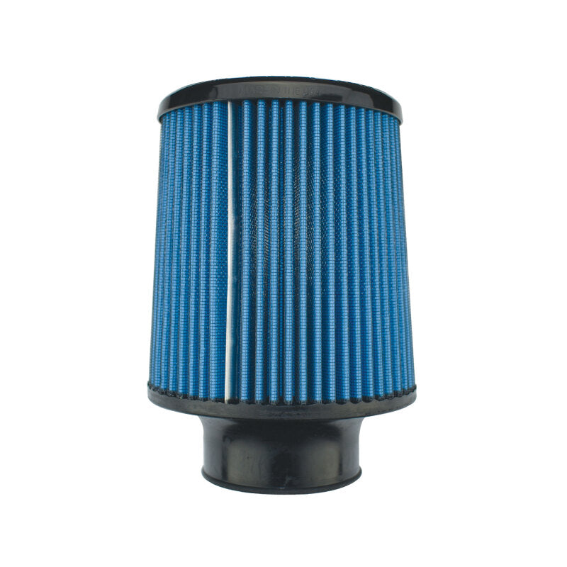 Injen SuperNano Web Dry Air Filter - 3.00 Filter / 6in Base / 6.3in Tall / 5.350in Top - #X-1103-BB