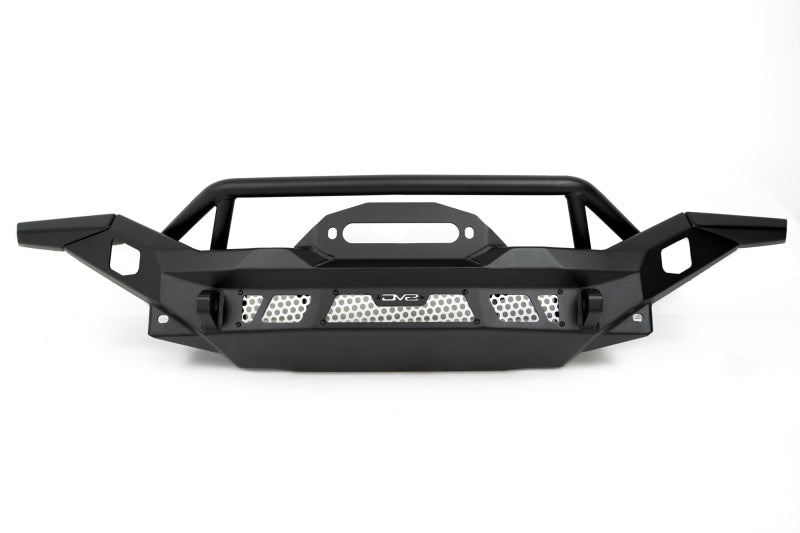 DV8 Offroad 07-18 Jeep Wrangler JK / 18-23 Wrangler JL / 20-23 Gladiator JT MTO Series Front Bumper - #FBJL-12