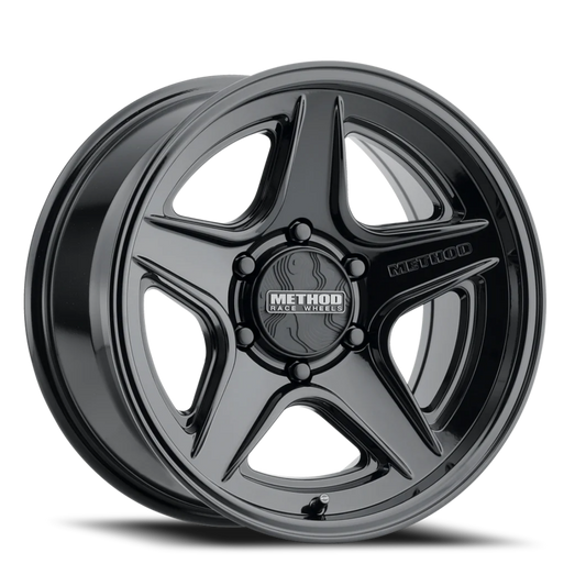 Method MR319 18x8.5 6x135 BP 40mm Offset 6.3in BS 87mm Bore Gloss Black Wheel