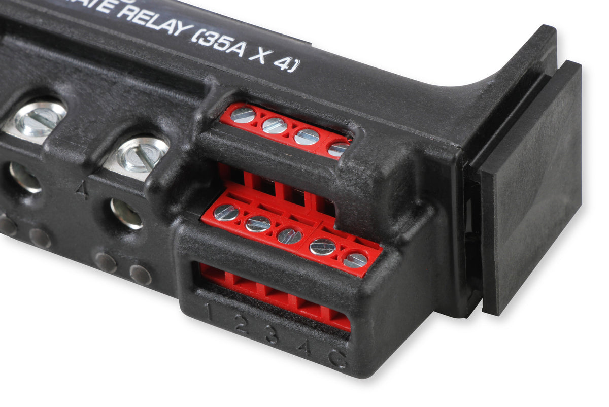 MSD 75643-HC High-Current Solid-State Relay 35Ax4, Black