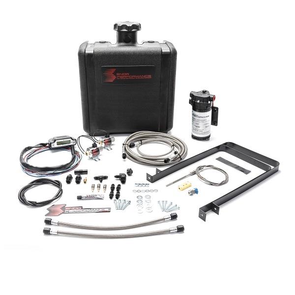 Snow Performance SNO-530-BRD for Chevy/GMC Stage 3 Boost Cooler Water Injection Kit (SS Braided Line 4AN Fittings)