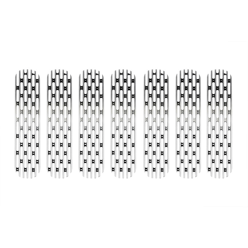 DV8 Offroad 2007-2018 Jeep JK Polished Grille Inserts - #D-JP-190008-POLSH