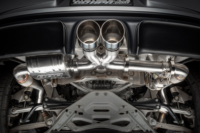 APR 17-25 Porsche Boxster/Cayman 718 (982) 2.0T/2.5T Catback Exhaust Left Muffler