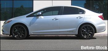 Eibach Sportline Kit for Honda 14+ Civic/12-13 Civic Si Coupe/Sedan /13-15 4.8840