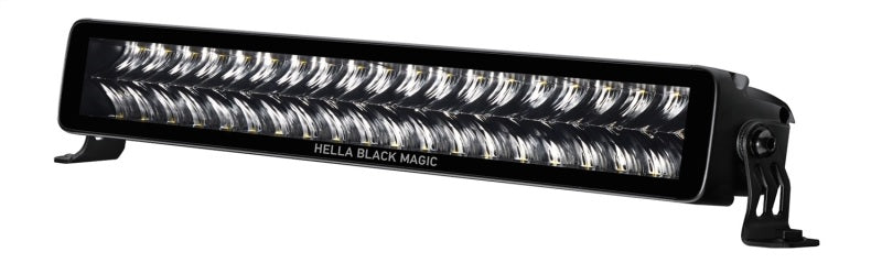 HELLA 358176401 Black Magic 21in Double Light Bar - Driving Beam