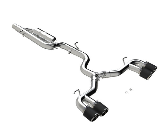 MBRP 2022 VW Golf R MK8 3in Cat-Back Quad Rear Non-Valved Exhaust