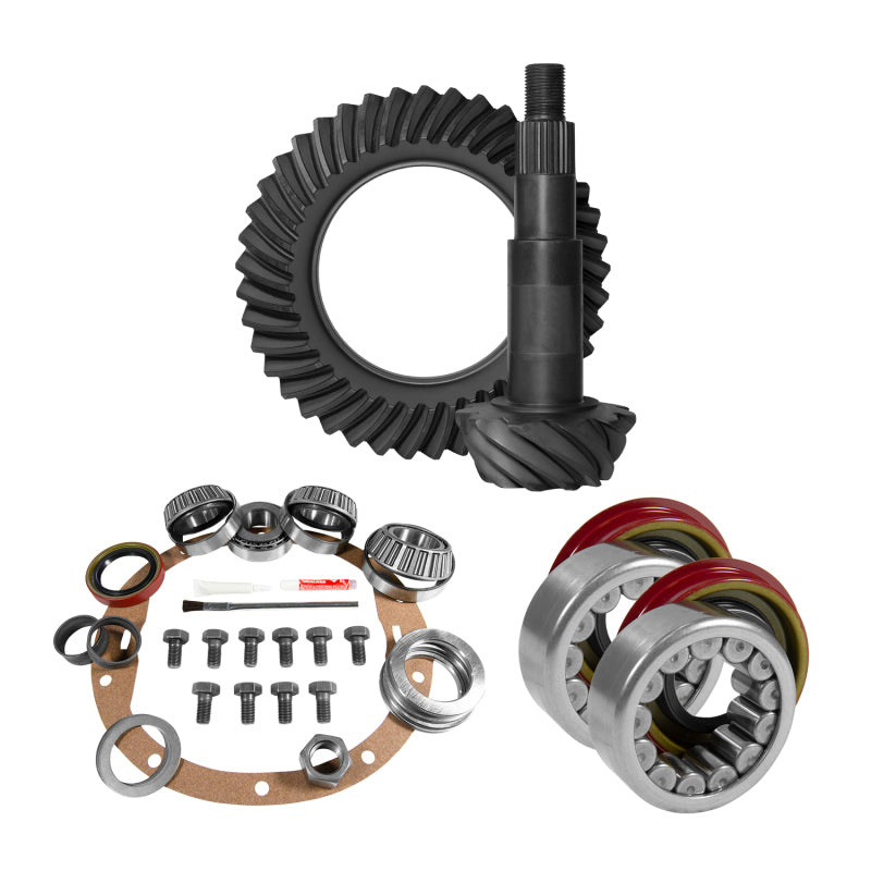 Yukon Gear & Axle YGK2012 8.5in for GM 3.73 Rear Ring & Pinion Install Kit Axle Bearings 1.625in Case Journal