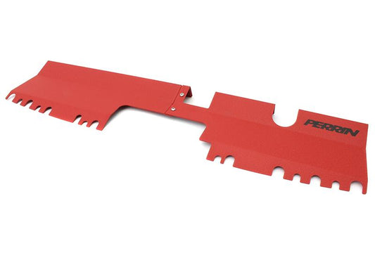 PERRIN 15-21 Subaru WRX/STI Radiator Shroud (With/Without OEM Intake Scoop) - Red