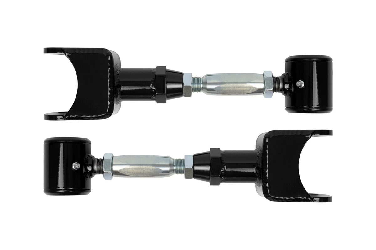 UMI Performance 3618-B Adjustable Upper Control Arms Polyurethane Bushings Black