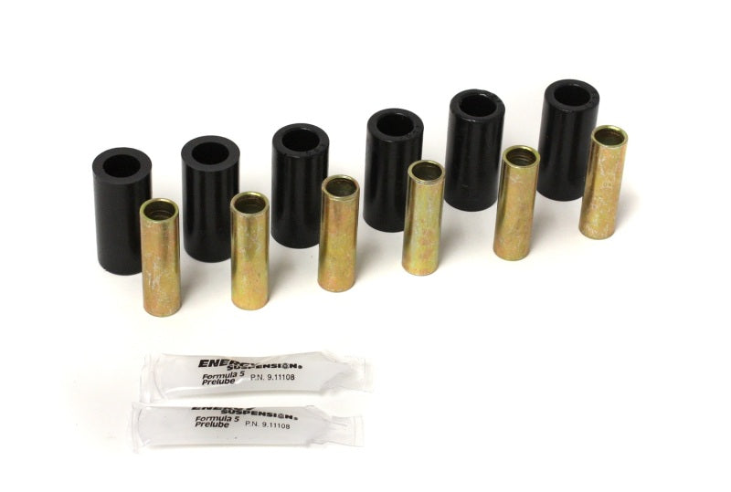 Energy Suspension CJ Spring Bush/Front or Rear - Black Bushing Set 2.2101G