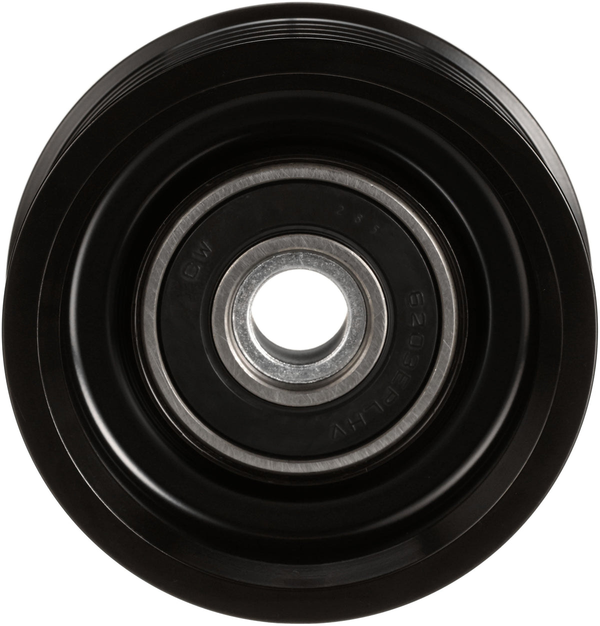 Gates 36222 Steel 7-Groove Flanged Idler Pulley for 2005-2019 Nissan Frontier